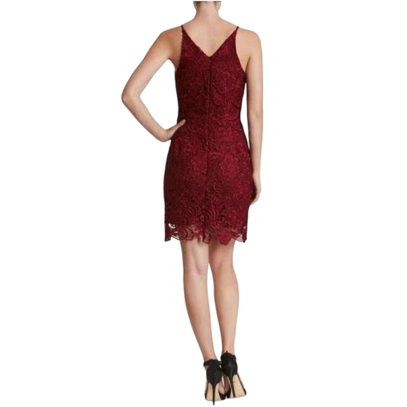 Dress the Population Ava Dress in Berry Size Small - Picture 3 of 6